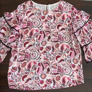 Blouse- multi colored with print